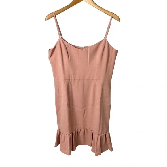 Dress The Population Mira Mini Dress Blush Pink Size XL Cocktail Dress - Picture 4 of 11